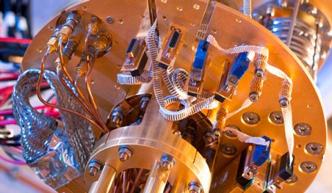 Image of quantum computer components