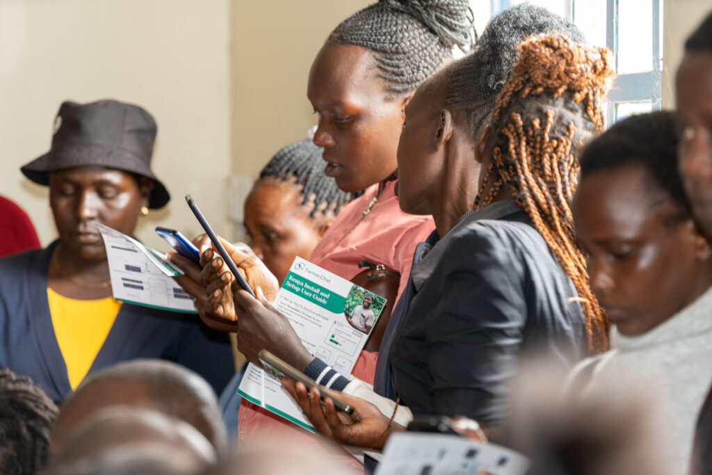 farmers onboarding to AI advisory app